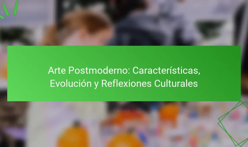 Arte Postmoderno: Características, Evolución y Reflexiones Culturales